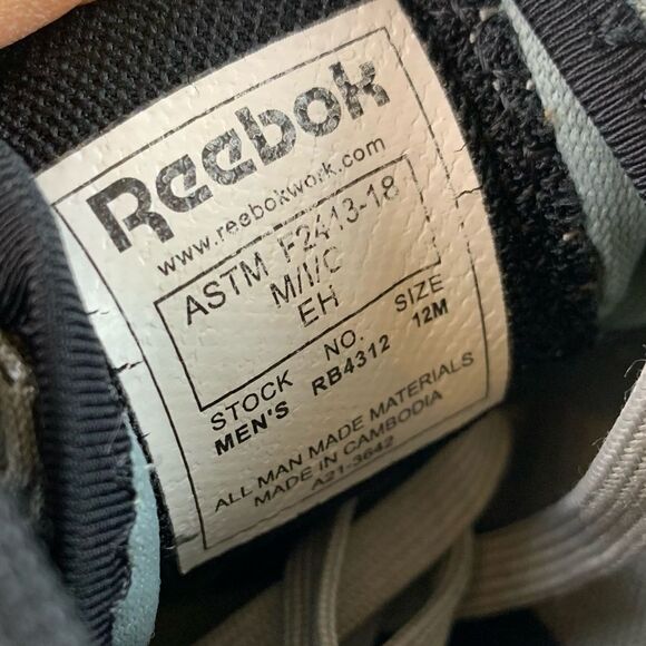 Reebok Men's Fusion Flexweave FloatRide Energy Steel Toes  Work Shoes Size 12 - Picture 8 of 8